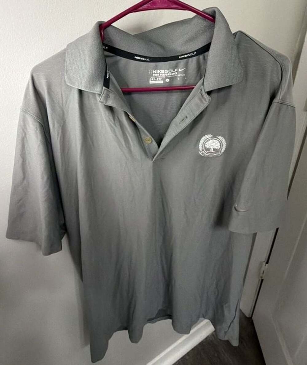 Willow Oaks Nike Golf Tour Performance Dri-FIT Polo Men’s L Gray